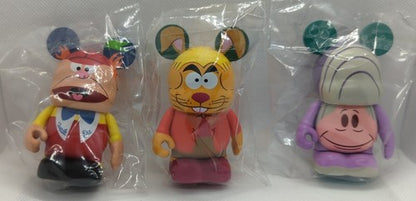 ð Disney 3 Vinylmation Alice In Wonderland Series SET Dinah Chaser Cheshire Cat