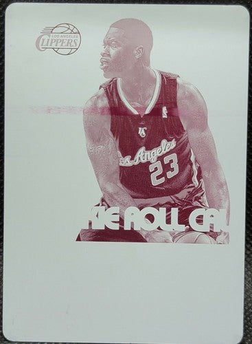 TRAVIS LESLIE 2012-13 Panini Totally Certified PRINTING PLATE SP 1/1 Clippers of