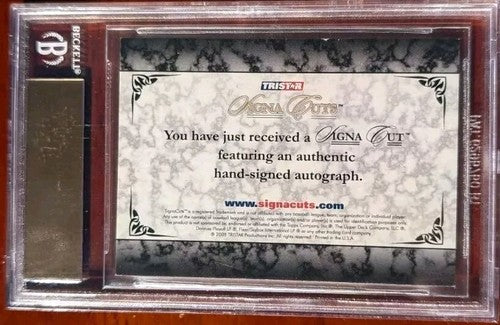 BILL RUSSELL 2008 TriStar Signa Cuts Buyback AUTO RED #2/25 Dodgers 1985 Beckett