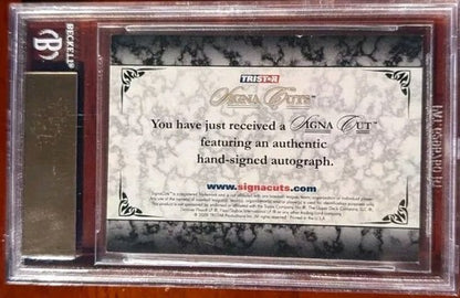 BILL RUSSELL 2008 TriStar Signa Cuts Buyback AUTO RED #2/25 Dodgers 1985 Beckett
