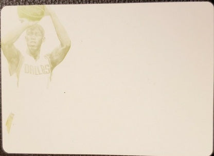 JARED CUNNINGHAM 2013-14 National Treasures PRINTING PLATE #1/1 Hawks Immaculate