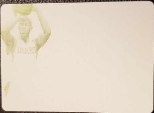 JARED CUNNINGHAM 2013-14 National Treasures PRINTING PLATE #1/1 Hawks Immaculate