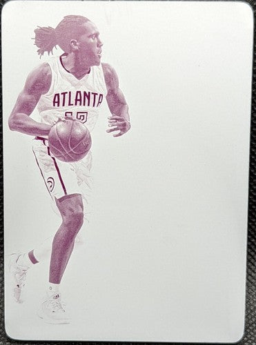 TAUREAN PRINCE 2016-17 Panini Flawless PRINTING PLATE SP 1/1 Hawks Wolves One of