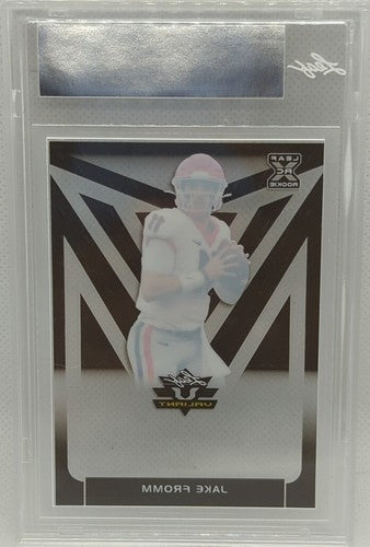 JAKE FROMM 2020 Leaf Valiant Pre-Production PROOF Black #1/1 Bills Commanders of