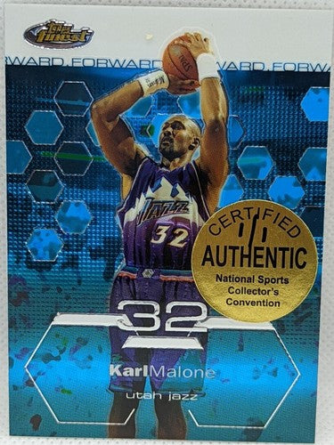 KARL MALONE 2002-03 Topps Finest National Sports Convention NSCC SP #1/1 Jazz of