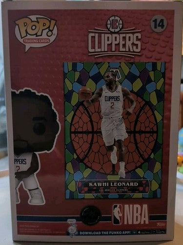 KAWHI LEONARD Panini Mosaic Funko POP! Trading Cards #14 Clippers Raptors Spurs