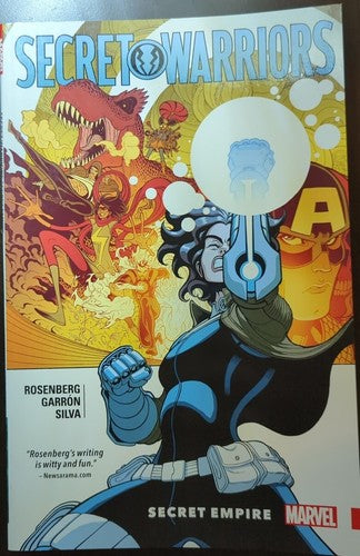 Secret Warriors Vol. 1 : Secret Empire TPB Marvel 2017 Rosenberg SHIELD Quake