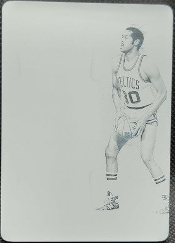 M. L. CARR 2018-19 Panini Immaculate DUAL Patches PRINTING PLATE #1/1 Celtics ML