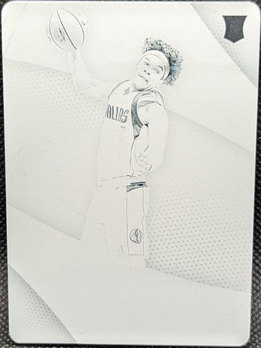 TYRELL TERRY 2020-21 Panini Immaculate RC PRINTING PLATE #1/1 Mavericks Mavs of