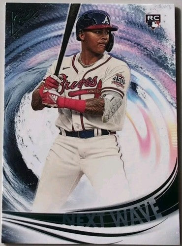 CRISTIAN PACHE 2021 Topps Gallery Next Wave RC GREEN SP #/250 Braves Phillies As