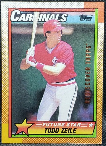 TODD ZEILE 2017 Topps Rediscover SP BUYBACK Bronze 1990 Future Star RC Cardinals