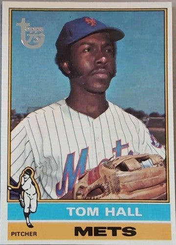 TOM HALL 2014 Topps 75th Anniversary Silver SP 1976 BUYBACK #621 Mets Reds Twins