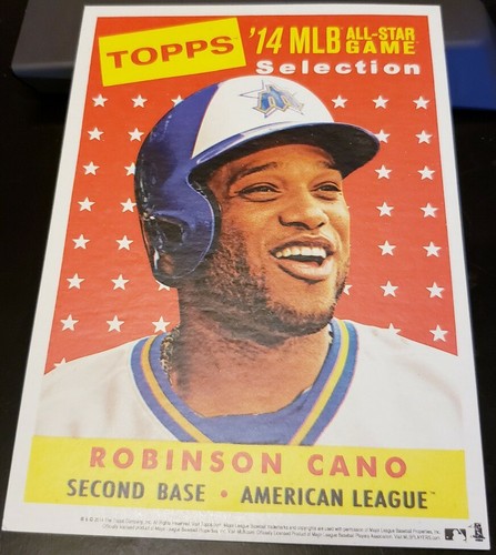 ROBINSON CANO 2014 Topps Heritage MLB All-Star Game Fan Fest JUMBO 5x7 SGA Promo