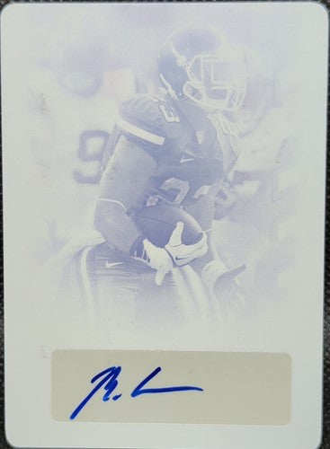 MIKE GILLISLEE 2013 Leaf Draft RC AUTO PRINTING PLATE SP #1/1 Dolphins One of