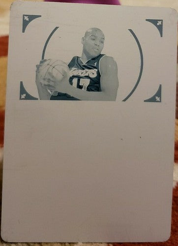 ANDREW BYNUM 2009-10 Playoff National Treasures PRINTING PLATE SP #1/1 of Lakers