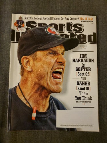 Sports Illustrated SI Magazine December 9 2013 Jim Harbaugh 49ers Regional Cover
