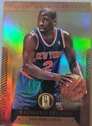 RAYMOND FELTON 2012-13 Panini Gold Standard 2013 National VIP #/5 Knicks Bobcats