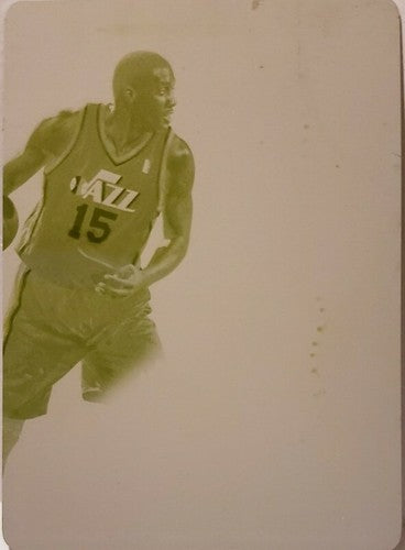DERRICK FAVORS 2013-14 Panini National Treasures PRINTING PLATE SP 1/1 Utah Jazz