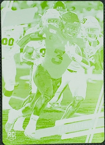 ENO BENJAMIN 2020 Chronicles Draft Picks Prestige PRINTING PLATE #1/1 Cardinals
