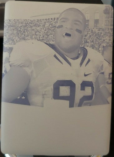 TREVOR GUYTON 2012 Leaf Draft Auto Style RC PRINTING PLATE SP 1/1 Vikings One of