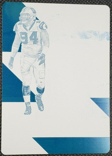 KONY EALY 2016 Panini Unparalleled PRINTING PLATE SP #1/1 Panthers Jets Patches