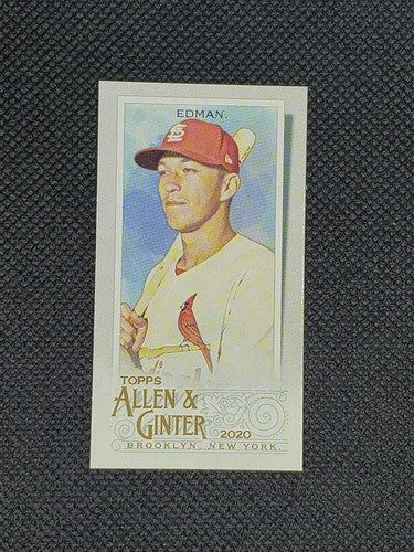 TOMMY EDMAN 2020 Topps Allen & Ginter GLOSSY Mini SP #1/1 St. Louis Cardinals AG