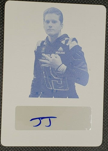 JJ MOLSON 2016 Leaf Metal Army All-American AUTO PRINTING PLATE 1/1 Packers J.J.