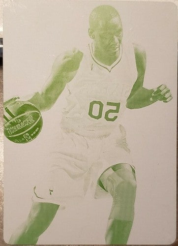 LAVOY ALLEN 2012-13 Panini Select Hot Rookies PRINTING PLATE SP #1/1 of 1 76ers