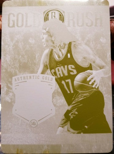 ANDERSON VAREJAO 2012-13 Panini Gold Standard Rush PRINTING PLATE SP #1/1 Cavs