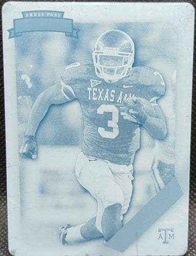 MIKE GOODSON 2009 Press Pass Legends RC PRINTING PLATE SP #1/1 Panthers One of