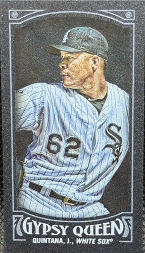 JOSE QUINTANA 2016 Topps Gypsy Queen MINI Black #1/1 White Sox Cardinals One of