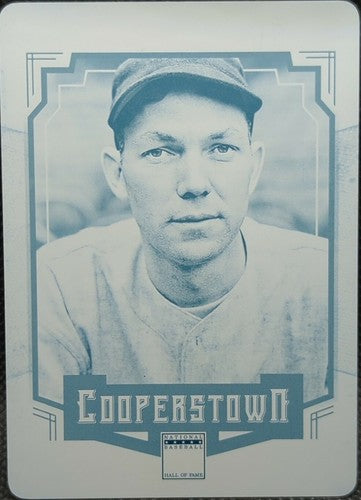 BILL DICKEY 2015 Panini Cooperstown HOF PRINTING PLATE SP #1/1 NY Yankees One of
