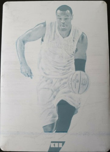 SAMUEL DALEMBERT 2012-13 Totally Certified PRINTING PLATE 1/1 of 1 Bucks Rockets