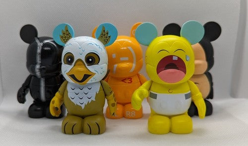 Disney 3" Vinylmation Urban Series 6 SET Box Topper Chaser Rare Disneyland World