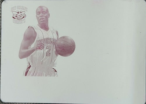 DARREN COLLISON 2009-10 National Treasures Colossal PRINTING PLATE #1/1 Hornets