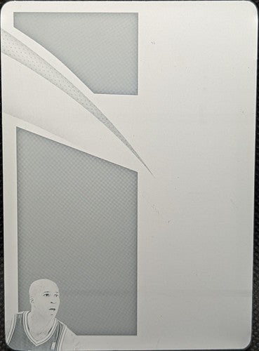 RICHARD JEFFERSON 2020-21 Panini Immaculate Jumbo PRINTING PLATE 1/1 Jazz One of