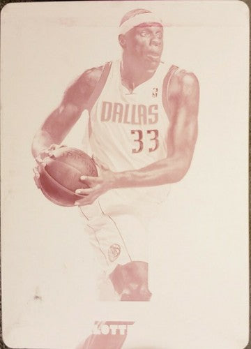 BRENDAN HAYWOOD 2012-13 National Treasures PRINTING PLATE SP #1/1 of 1 Mavericks
