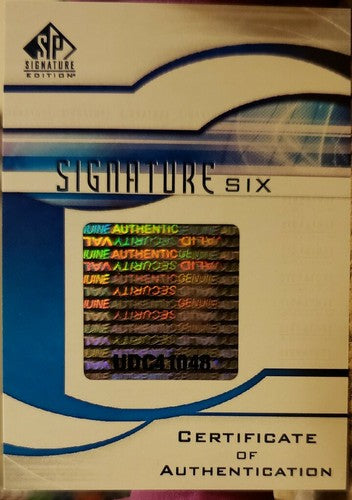 Josh JOHNSON Matt MOORE Jordan PALMER AINGE + 2009 SP Signature Six AUTO #11/30