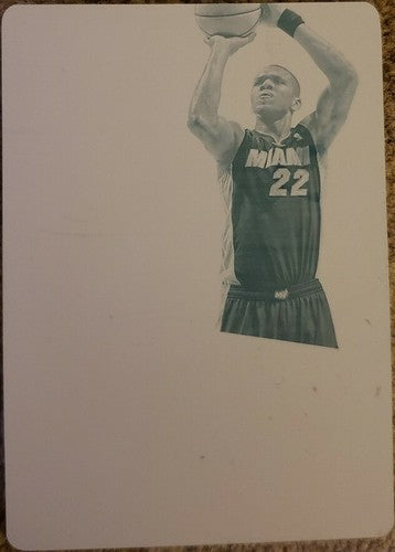 JAMES JONES 2013-14 National Treasures PRINTING PLATE SP 1/1 of 1 Preferred Heat