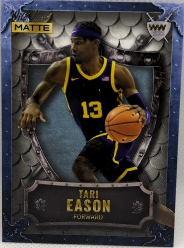 TARI EASON 2022-23 Wild Card Matte Weekend Warriors RC BLUE SP #2/3 Rockets LSU