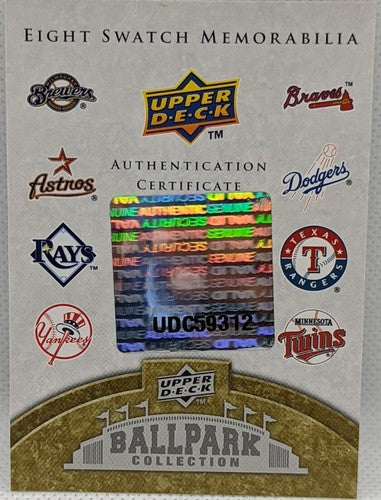 Ryan BRAUN Johnny DAMON Carlos LEE Juan PIERRE CRAWFORD + 2009 Ballpark 8 Jersey