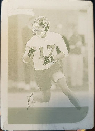 MARTIN NANCE 2006 Topps Bowman Rookie Magenta PRINTING PLATE SP #1/1 of 1 Bills