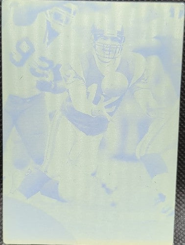 TONY BANKS 1998 Topps Stadium Club PRINTING PLATE #1/1 Rams Texans Ravens One of