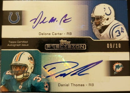 Stevan RIDLEY Bilal POWELL Daniel THOMAS Delone CARTER 2011 Precision QUAD AUTO
