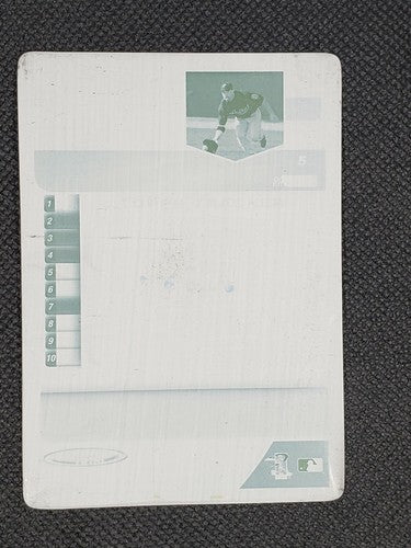 DAVE ROBERTS 2005 Topps Total #1/1 PRINTING PLATE Padres Red Sox Dodgers One of
