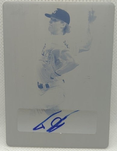 TURNER SPOLJARIC 2021 Perfect Game National Showcase AUTO PRINTING PLATE #1/1 of