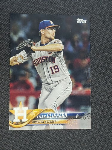 TYLER CLIPPARD 2018 Topps Series 2 Vault BLANK BACK Variation #1/1 Astros One of