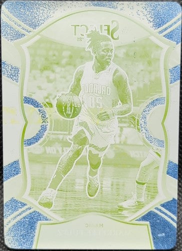 MARKELLE FULTZ 2020-21 Panini Select Concourse PRINTING PLATE 1/1 Magic 76ers of