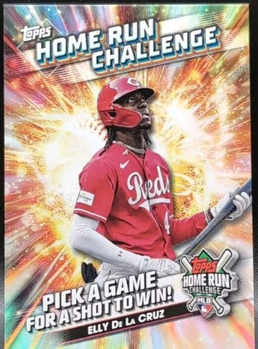 ELLY De La CRUZ 2024 Topps Series 2 Home Run CHALLENGE CODE Reds #10 (Unused) SP
