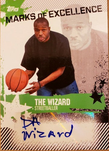 THE WIZARD 2006-07 Topps Marks of Excellence Street Baller AUTO DA SP AND 1 #TW